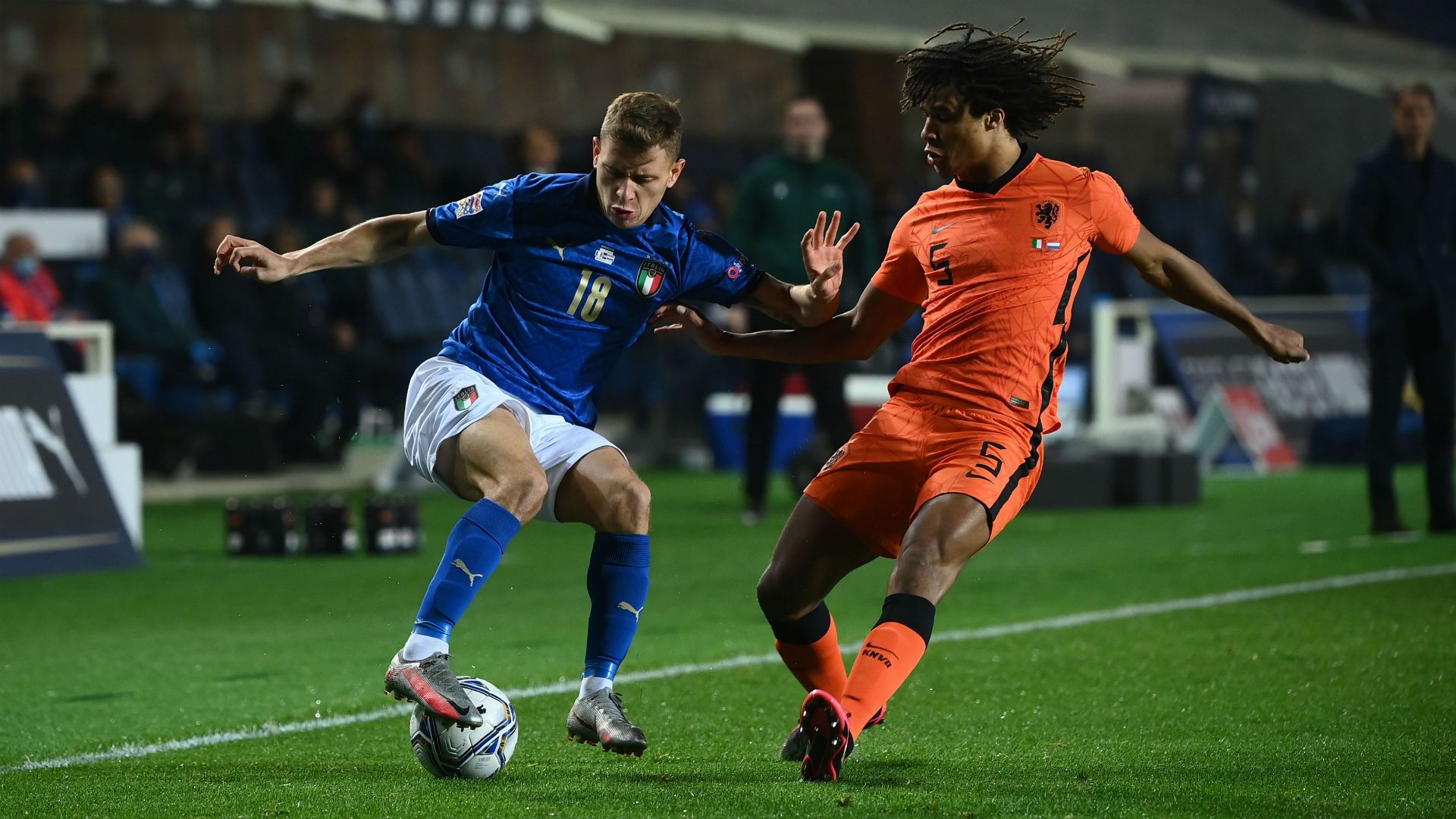 Barella Aké Italy Netherlands Nations League