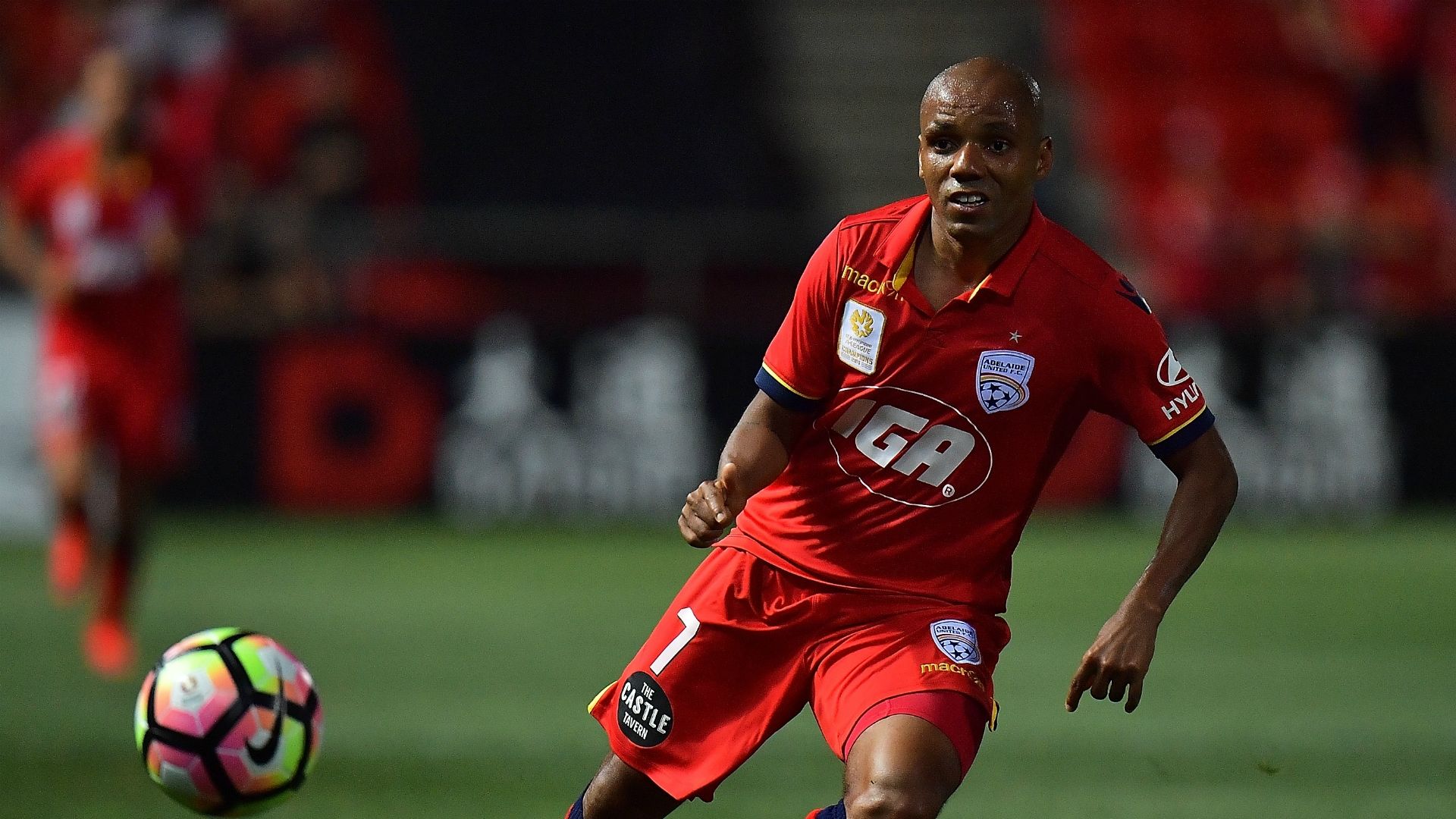 Henrique Adelaide United v Melbourne Victory A-League 07012017