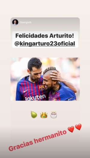 Vidal saludos cumpleaños 33