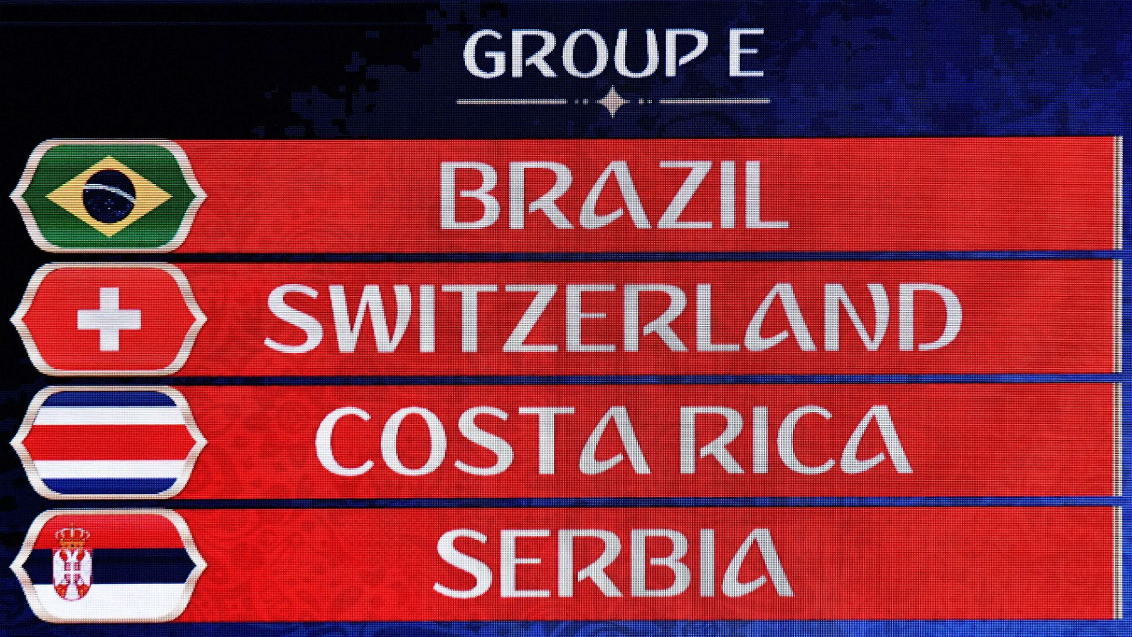 Grupo E Mundial Rusia 2018