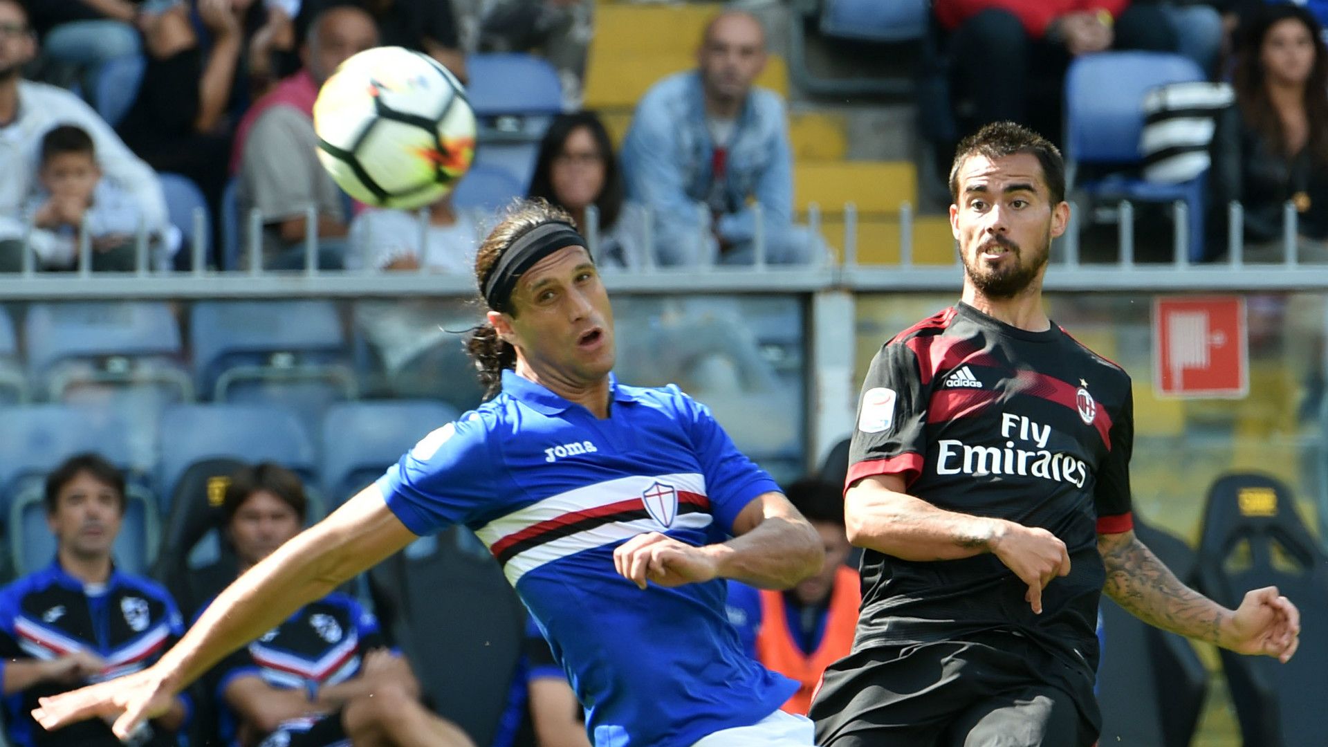 Matias Silvestre, Jesus Suso, Sampdoria, Milan, Serie A, 24092017