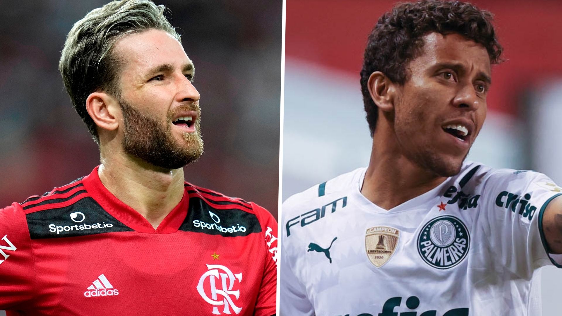 GFX Léo Pereira Marcos Rocha desfalques Palmeiras Flamengo 2021