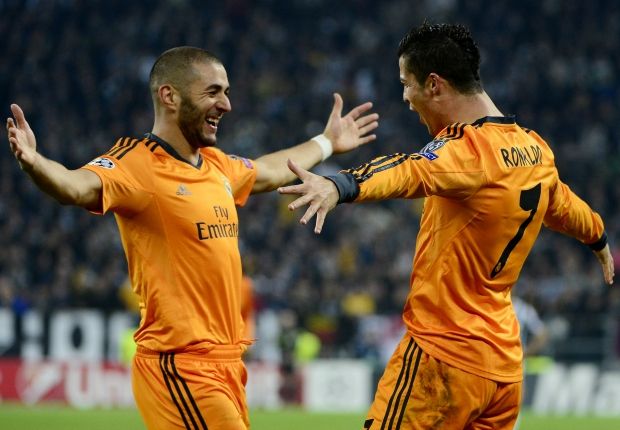 Karim Benzema Cristiano Ronaldo Juventus Real Madrid Champions League