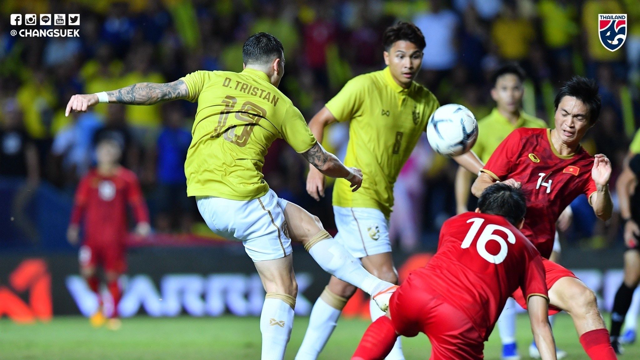 Nguyen Tuan Anh Vietnam vs Thailand King's Cup 2019