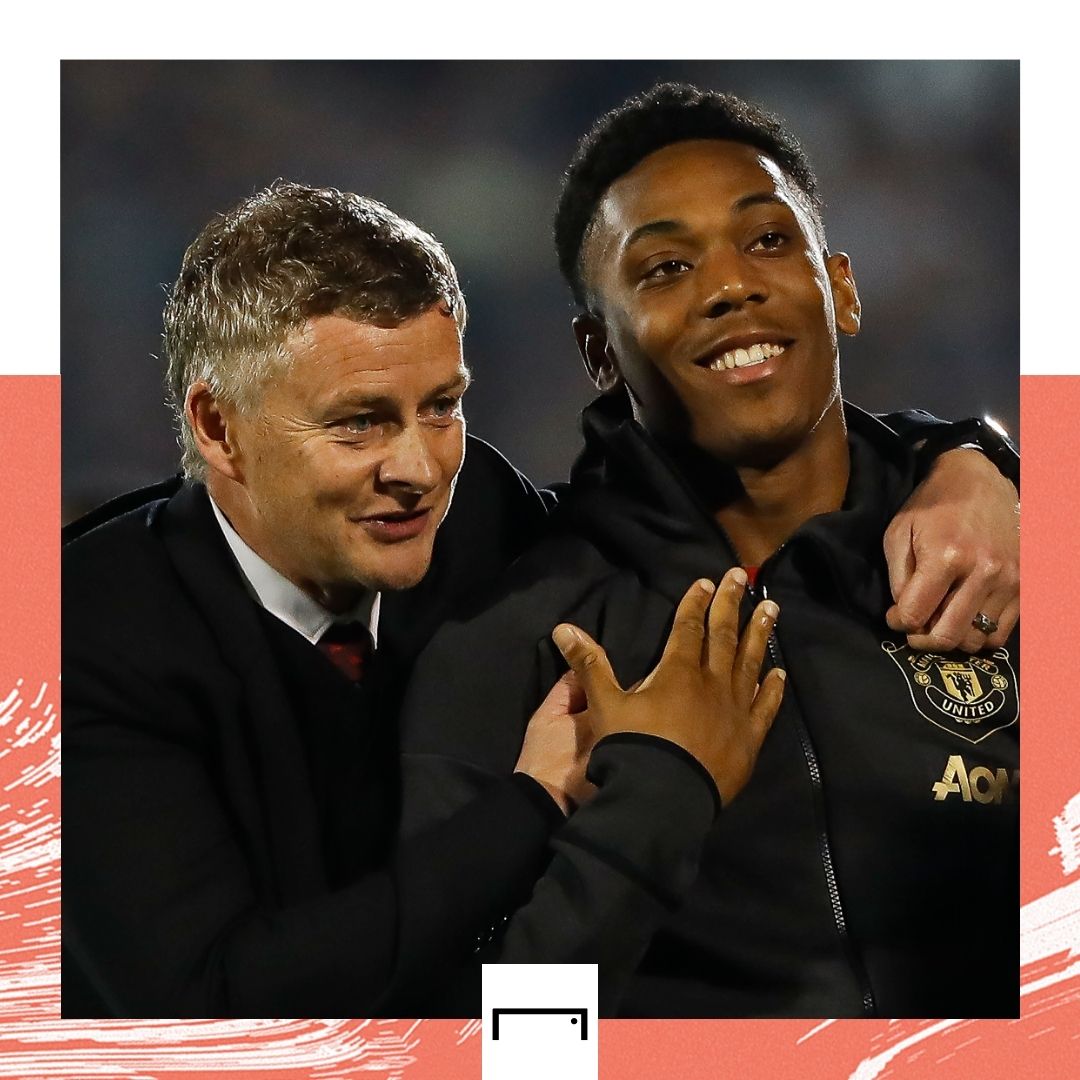 Ole Gunnar Solskjaer Anthony Martial GFX