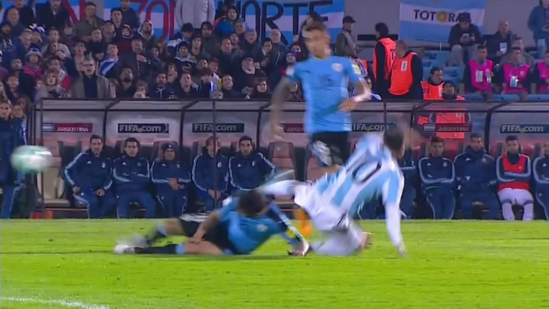 Messi Gonzalez Uruguay Argentina Eliminatorias Sudamericanas Fecha 15 31082017