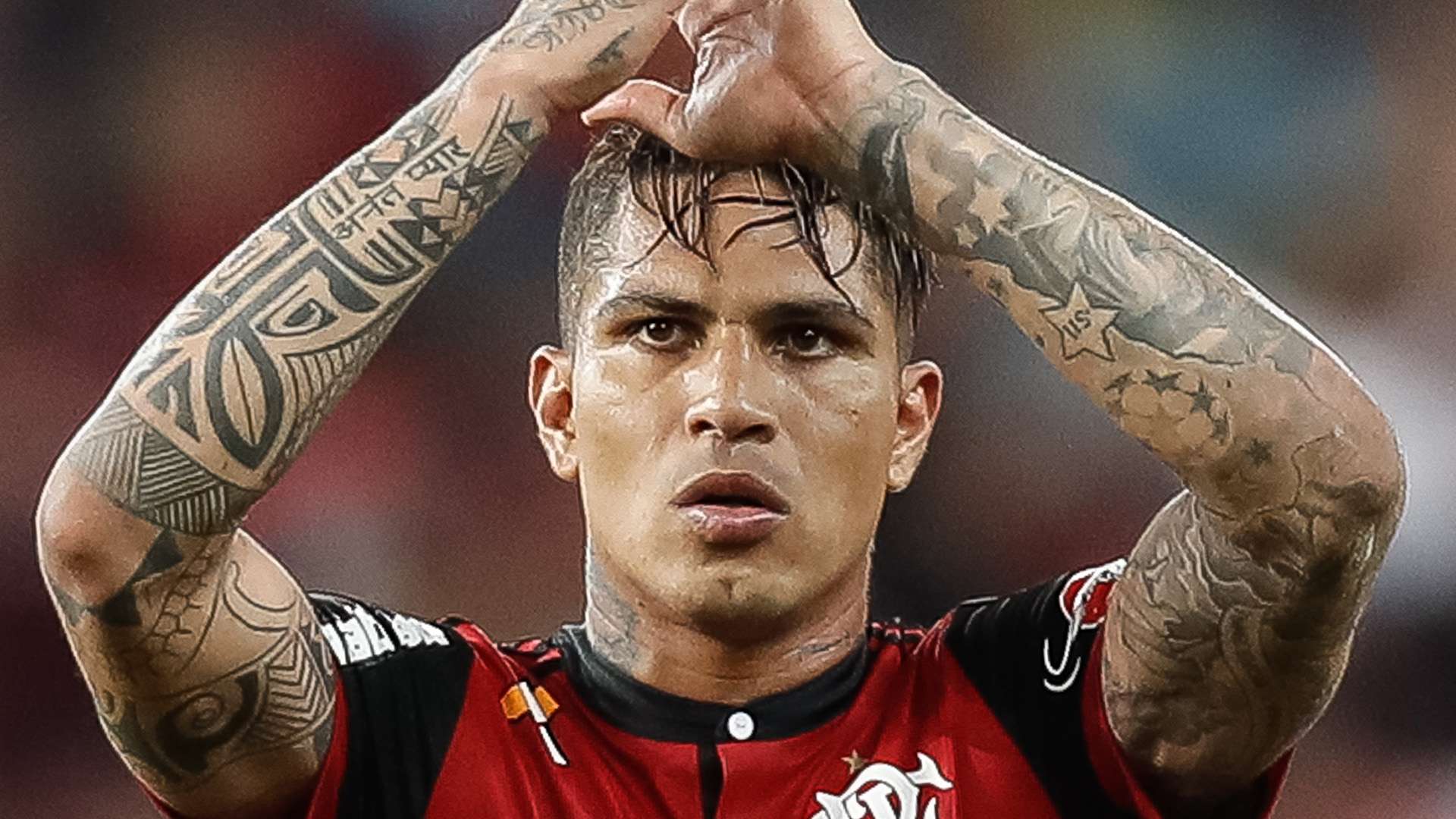 Paolo Guerrero Flamengo Universidad Catolica Libertadores 04052017