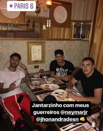 Neymar Parças Instagram 19 03 2018