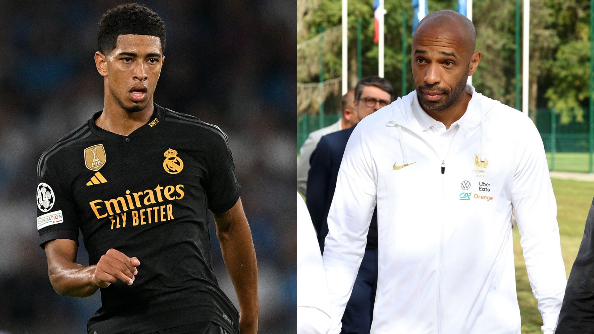 Jude Bellingham Thierry Henry split