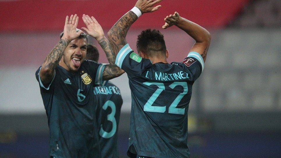Paredes Lautaro Martinez Peru Argentina Fecha 4 Eliminatorias Sudamericanas 2020