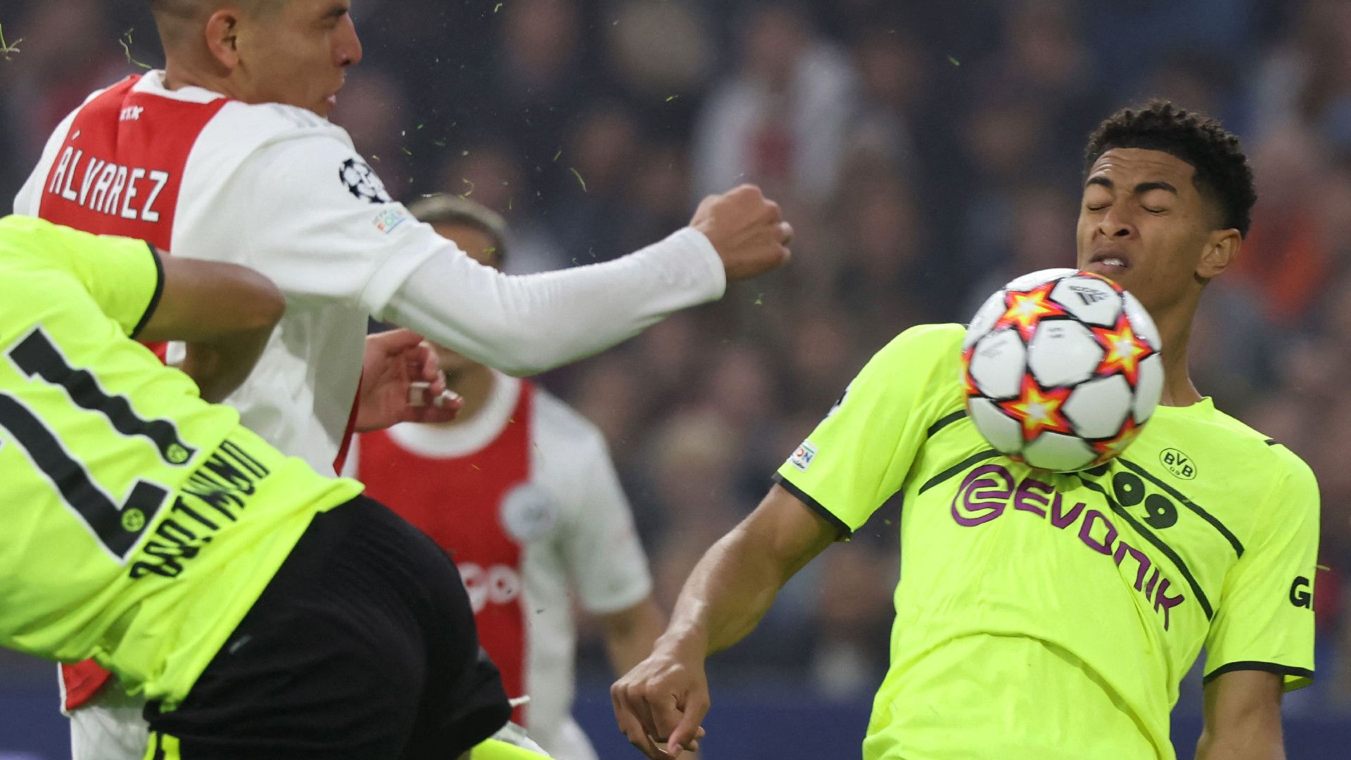 JUDE BELLINGHAM BORUSSIA DORTMUND UEFA CHAMPIONS LEAGUE 19102021