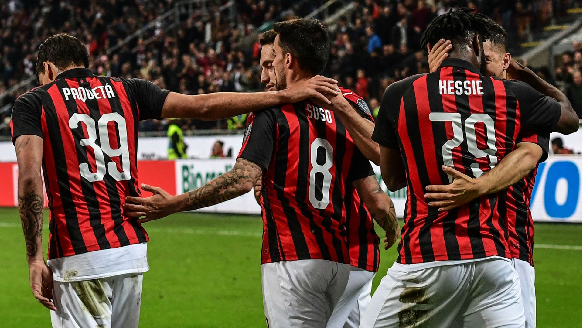 milan bologna suso paqueta kessie