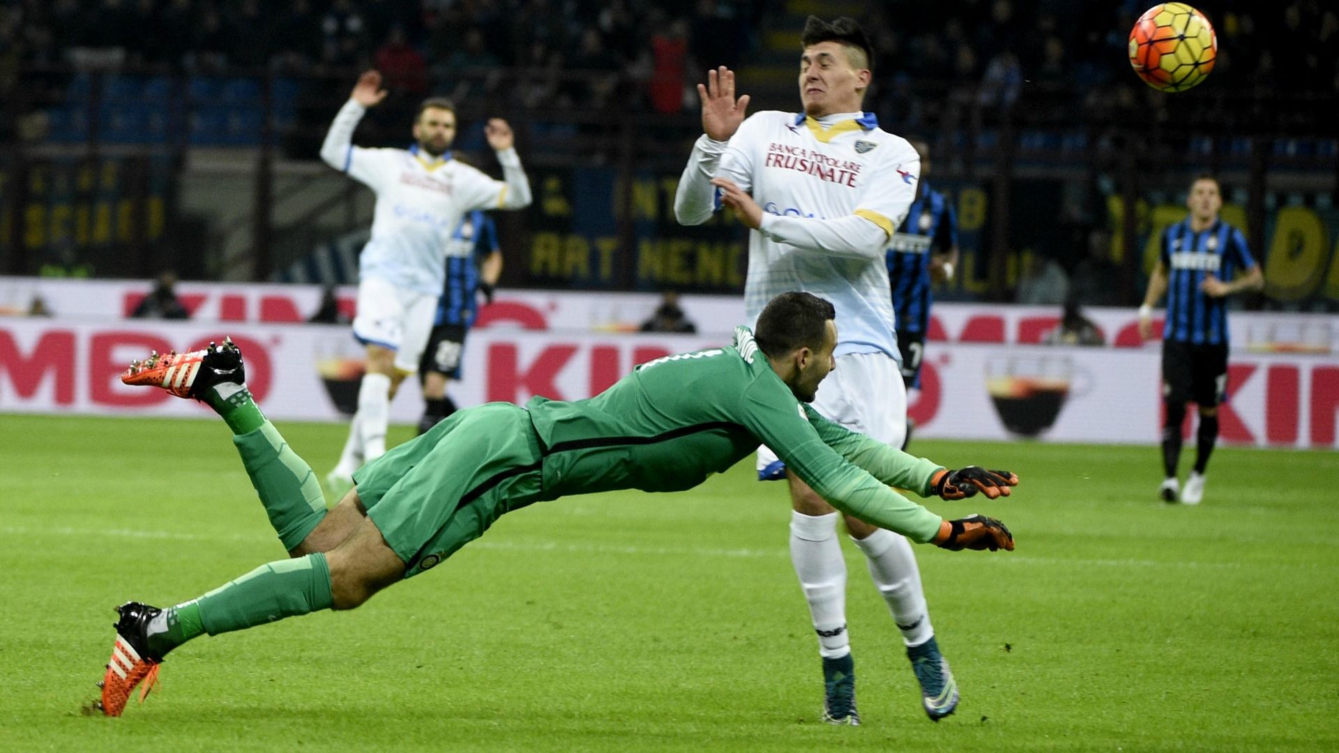 Samir Handanovic Inter Frosinone Serie A 22112015