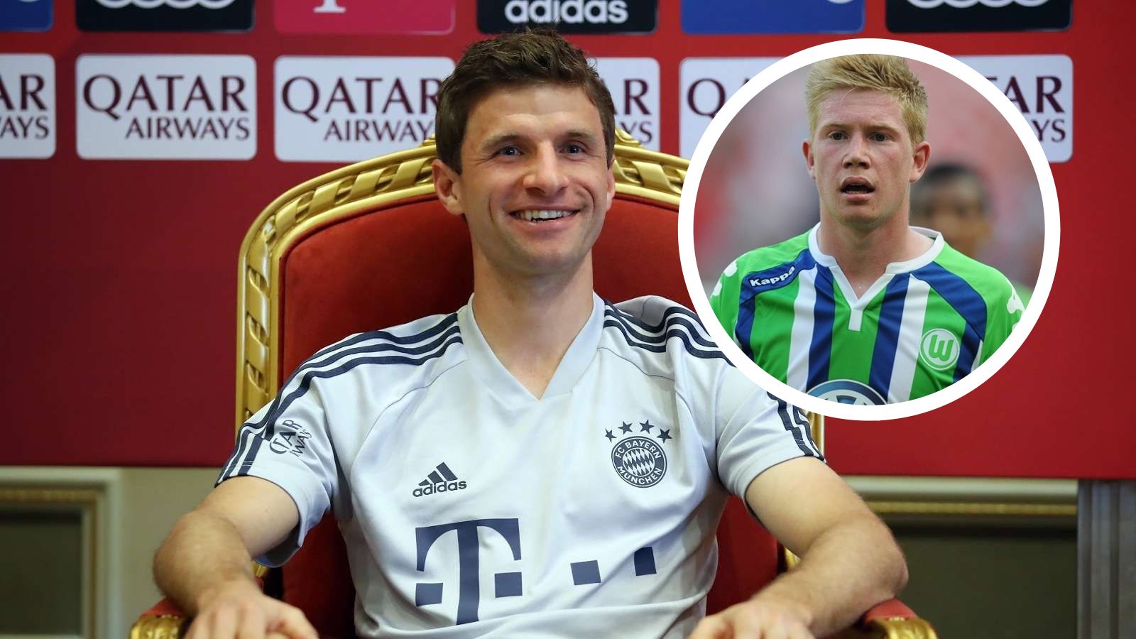 Thomas Muller, Kevin De Bruyne