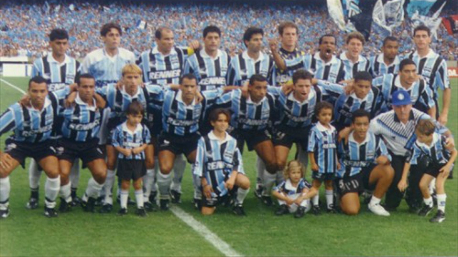 Grêmio 1996 - time posado
