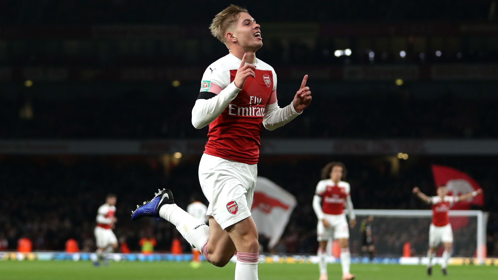 Emile Smith-Rowe Arsenal Carabao Cup 31102018