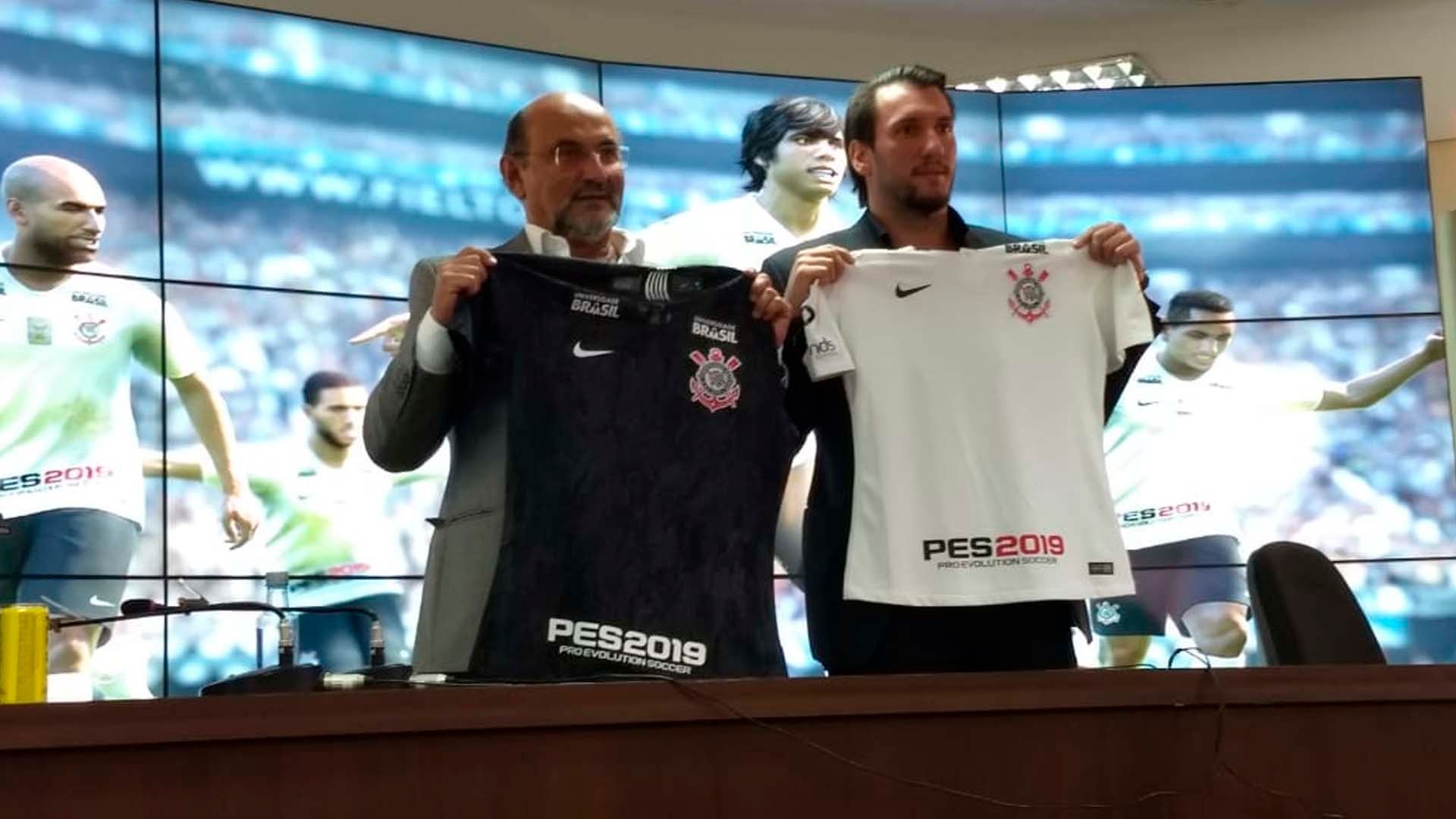 Parceria Corinthians e Konami