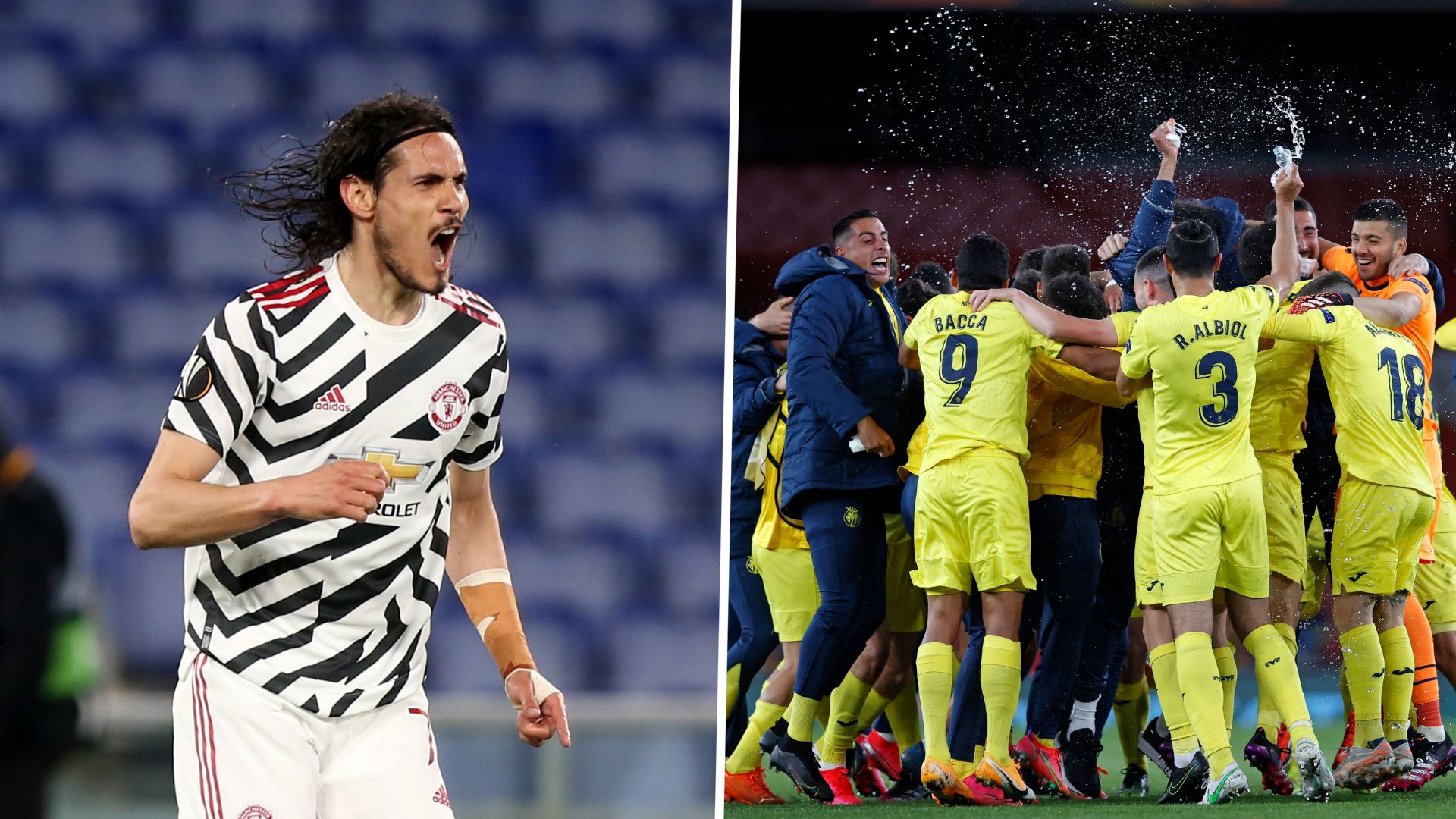 Cavani Villarreal Europa League