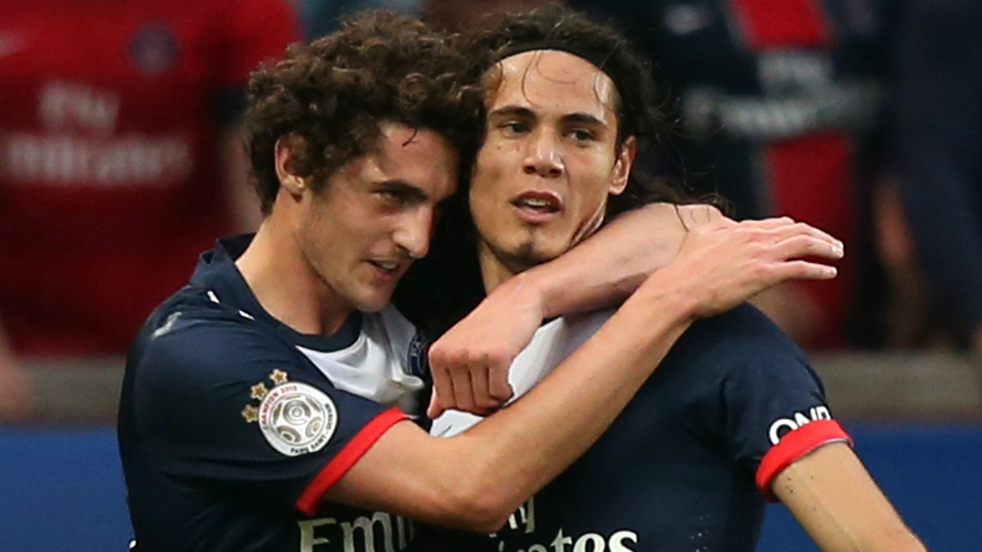 Adrien Rabiot Edinson Cavani PSG