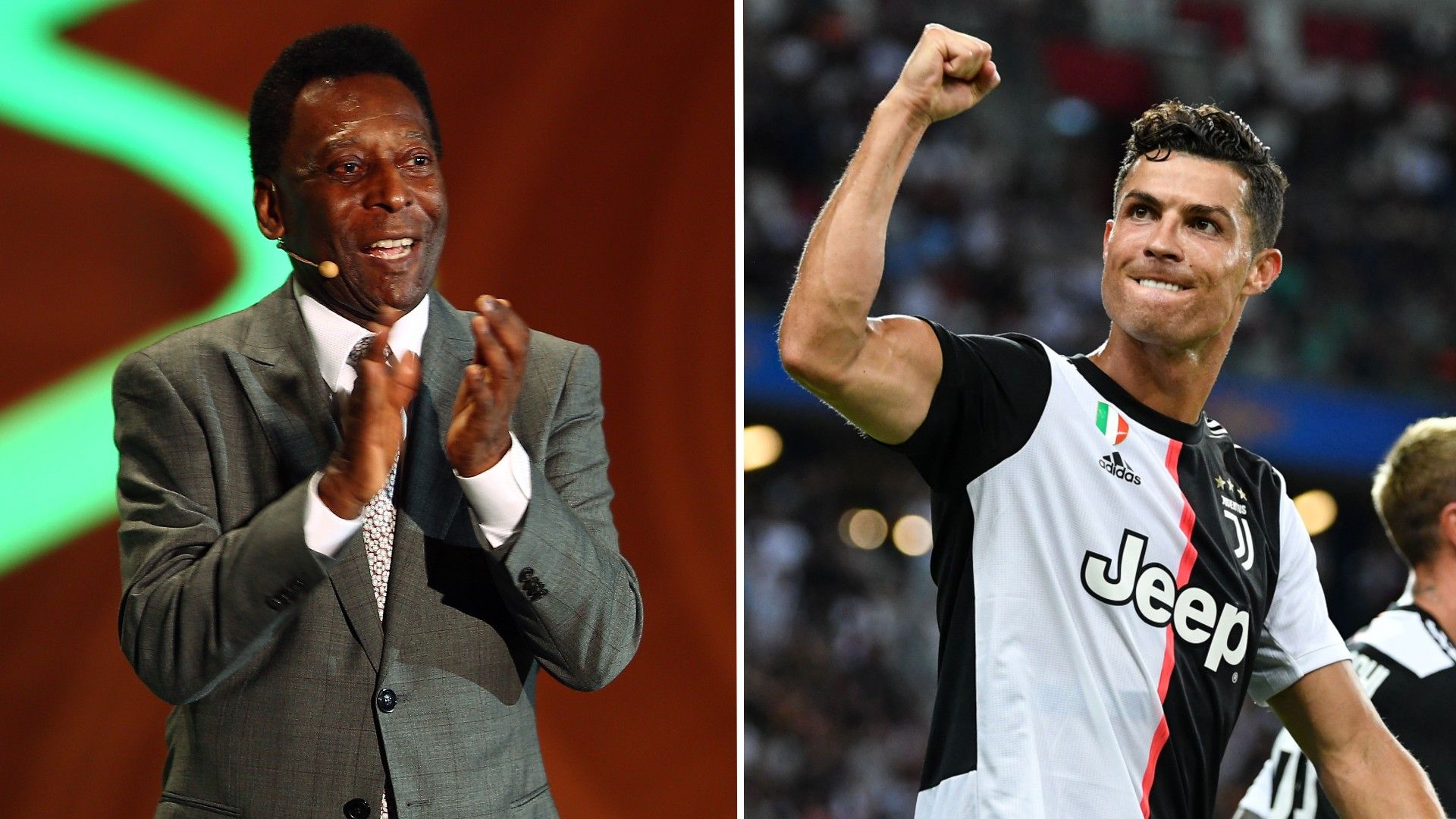 Pele/Cristiano Ronaldo split 2019