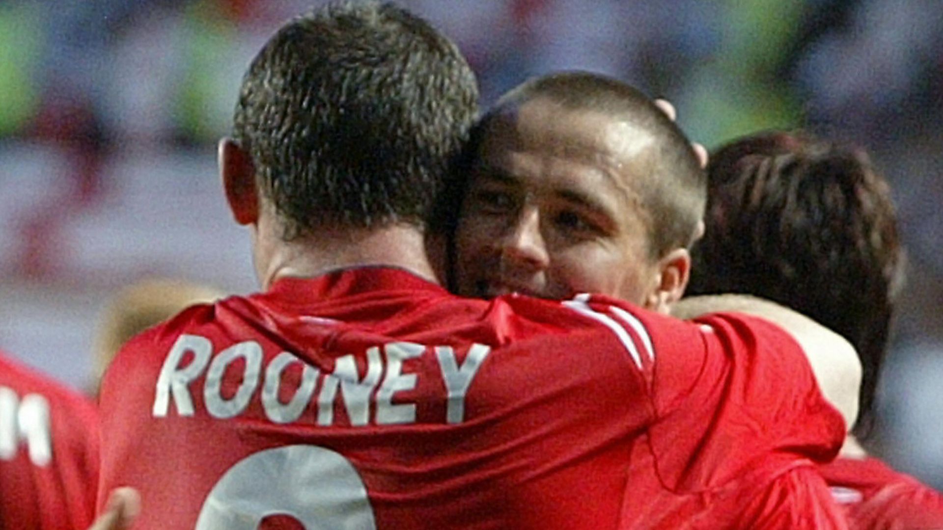 Wayne Rooney Michael Owen England