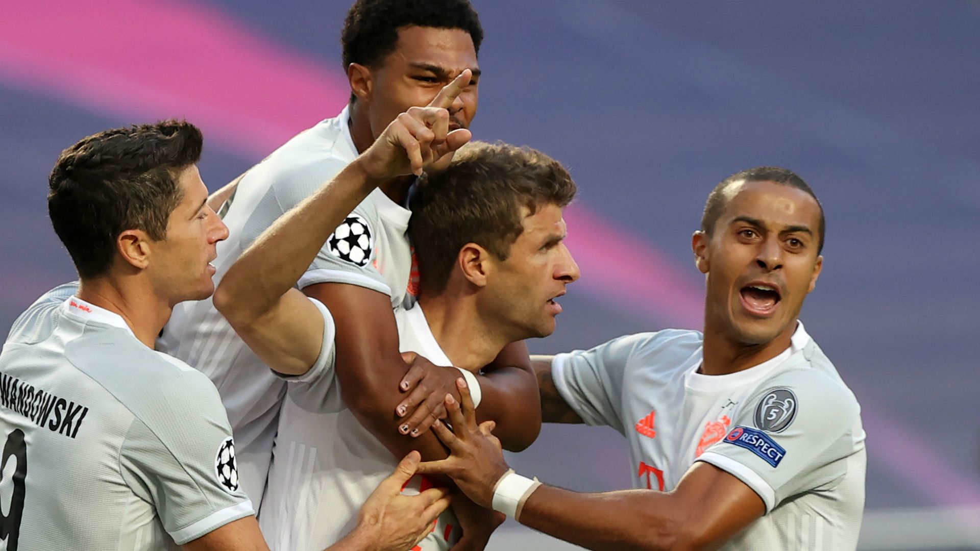 THOMAS MÜLLER BAYERN MÜNCHEN CHAMPIONS LEAGUE 14082020