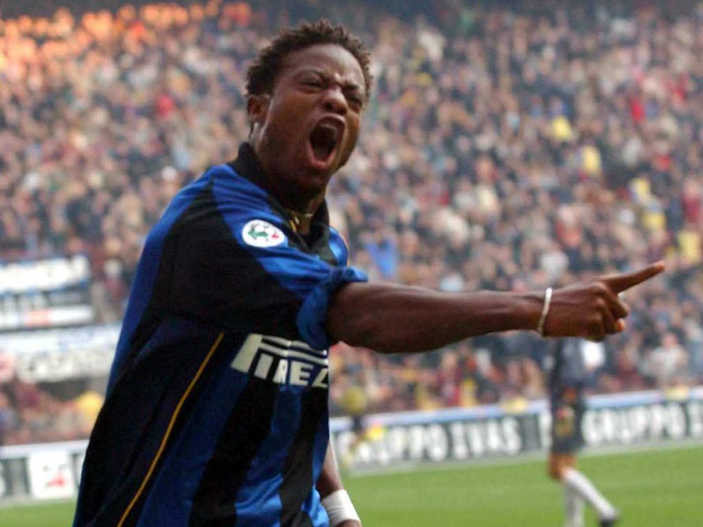 Mohamed Kallon Inter Lecce Serie A 2001