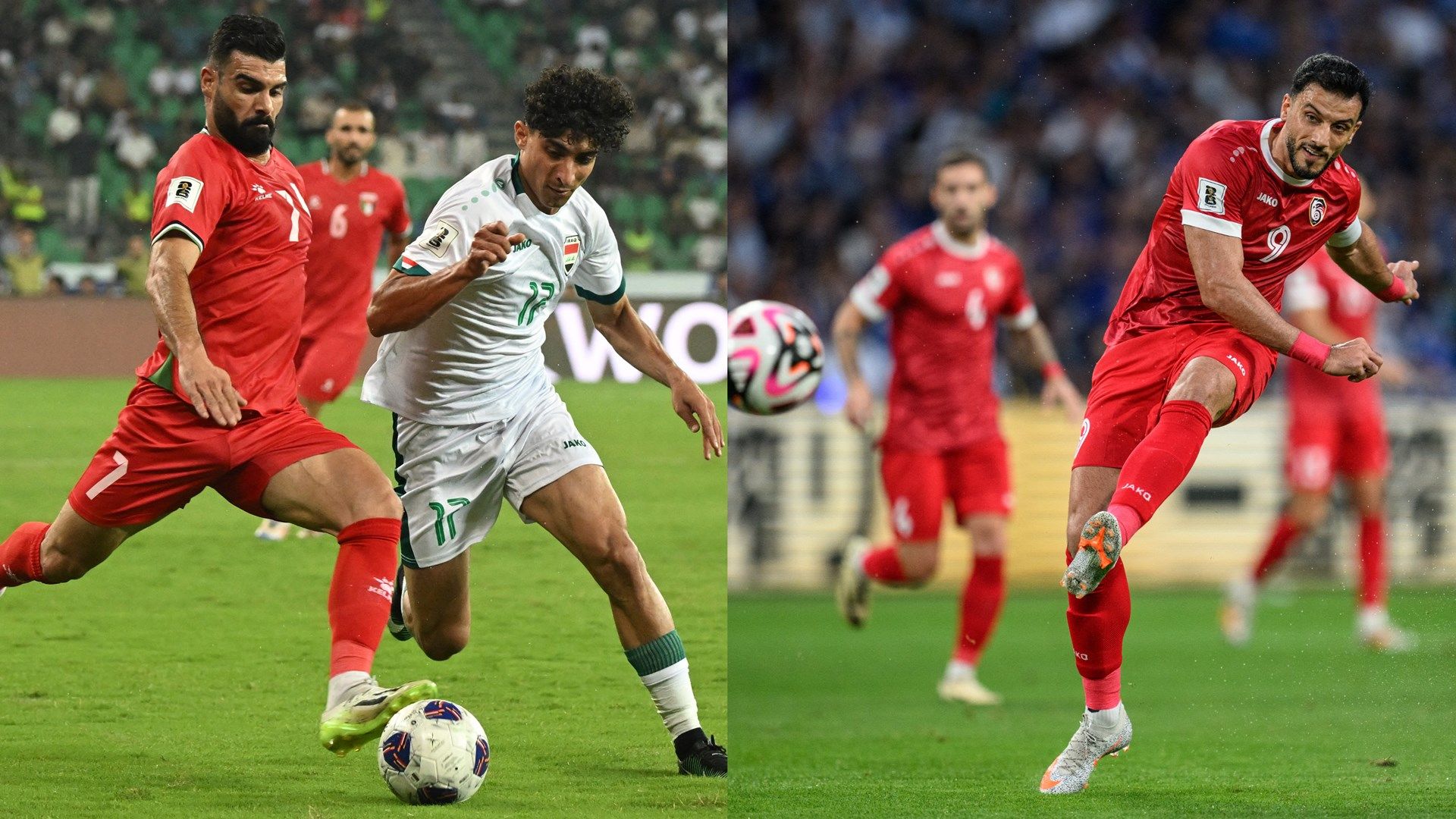 Iraq Palestine Syria FIFA World Cup Asian qualifiers 2026