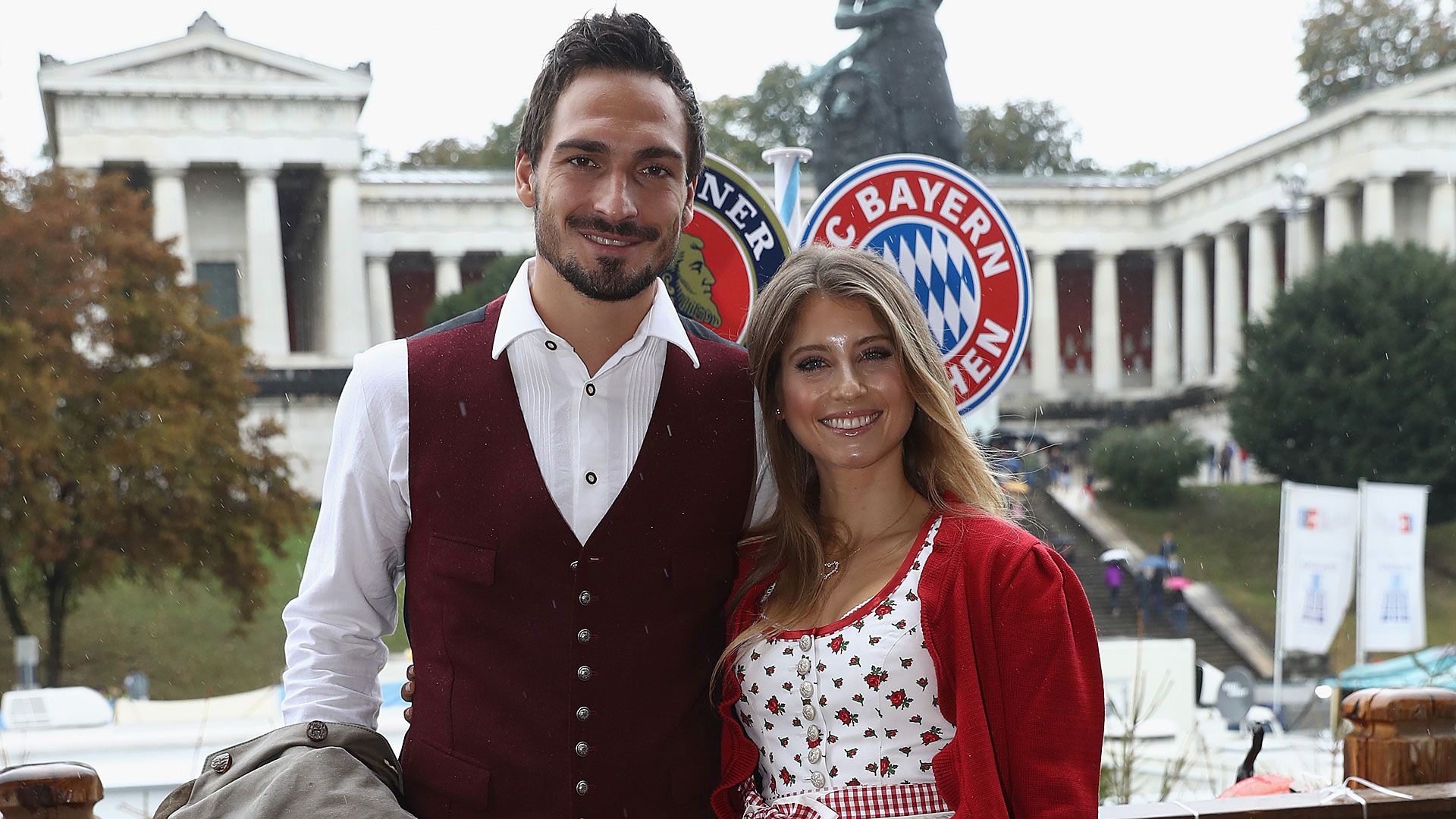 Mats Hummels Cathy Fischer Bayern München Oktoberfest Wiesn 2016