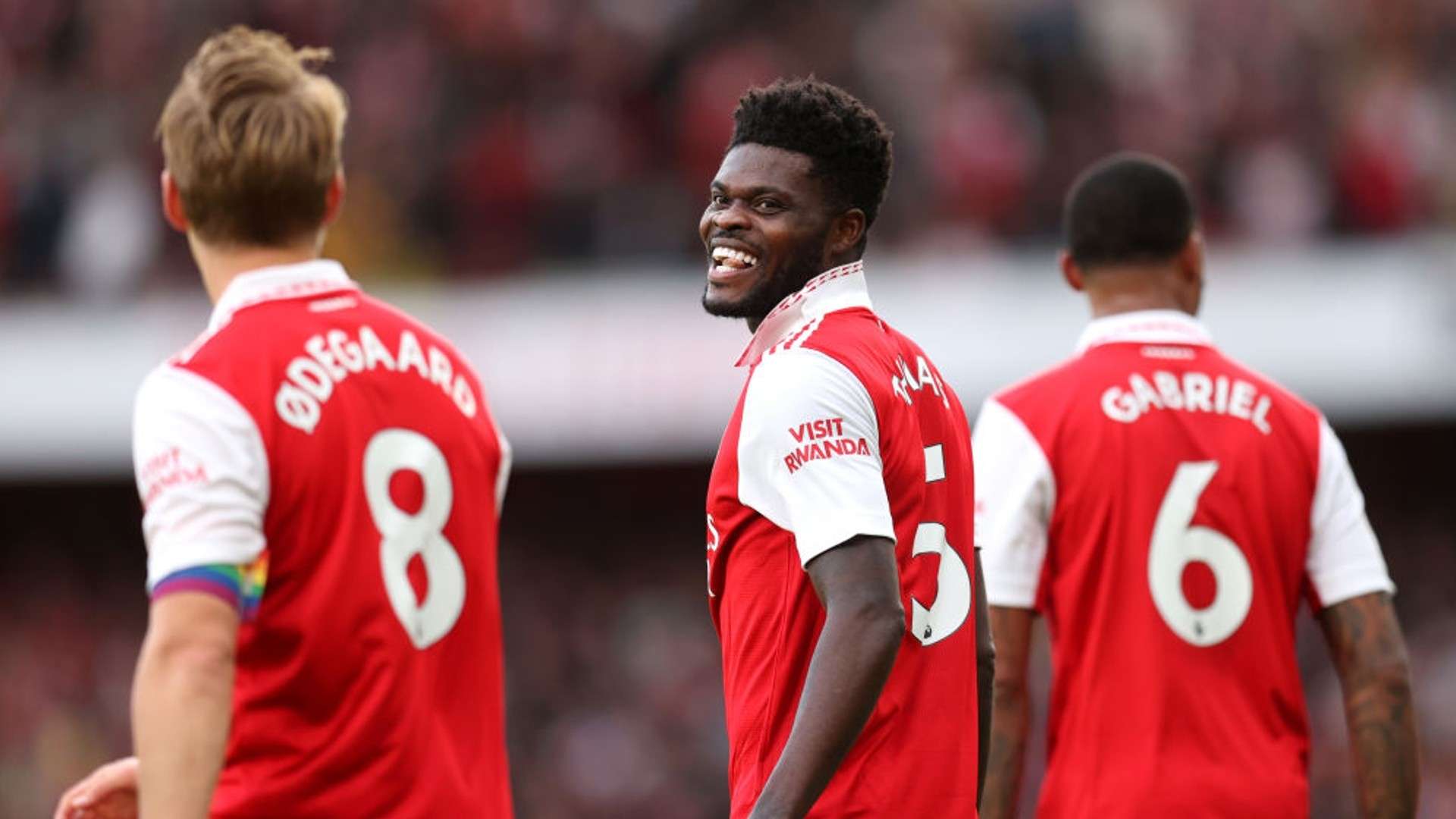 Thomas Partey Arsenal 2022.