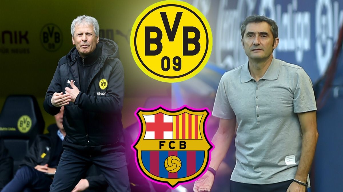 Lucien Favre Ernesto Valverde GFX 2019