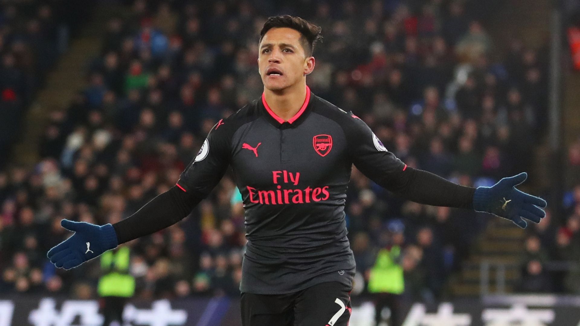 Alexis Sanchez Arsenal Crystal Palace