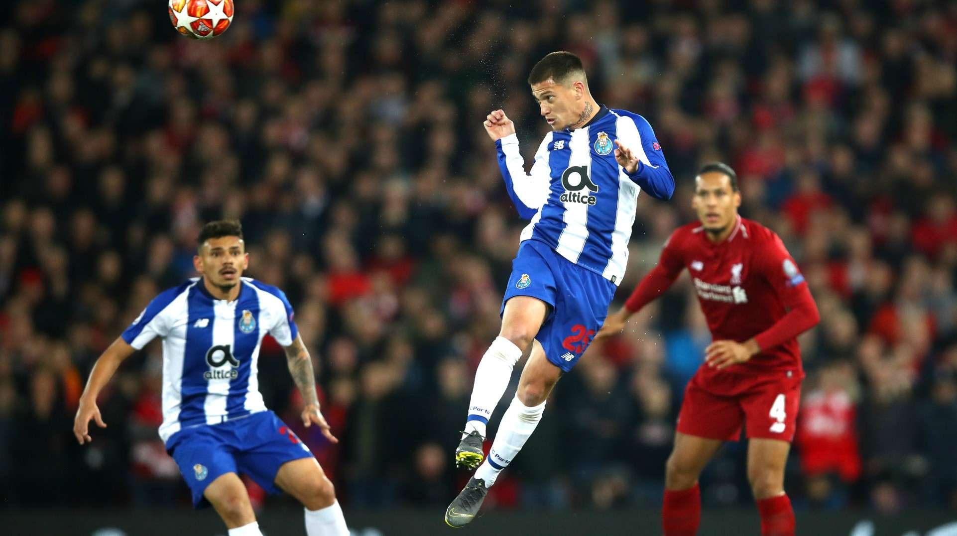Liverpool Porto Tiquinho Soares Otavio Virgil Van Dijk