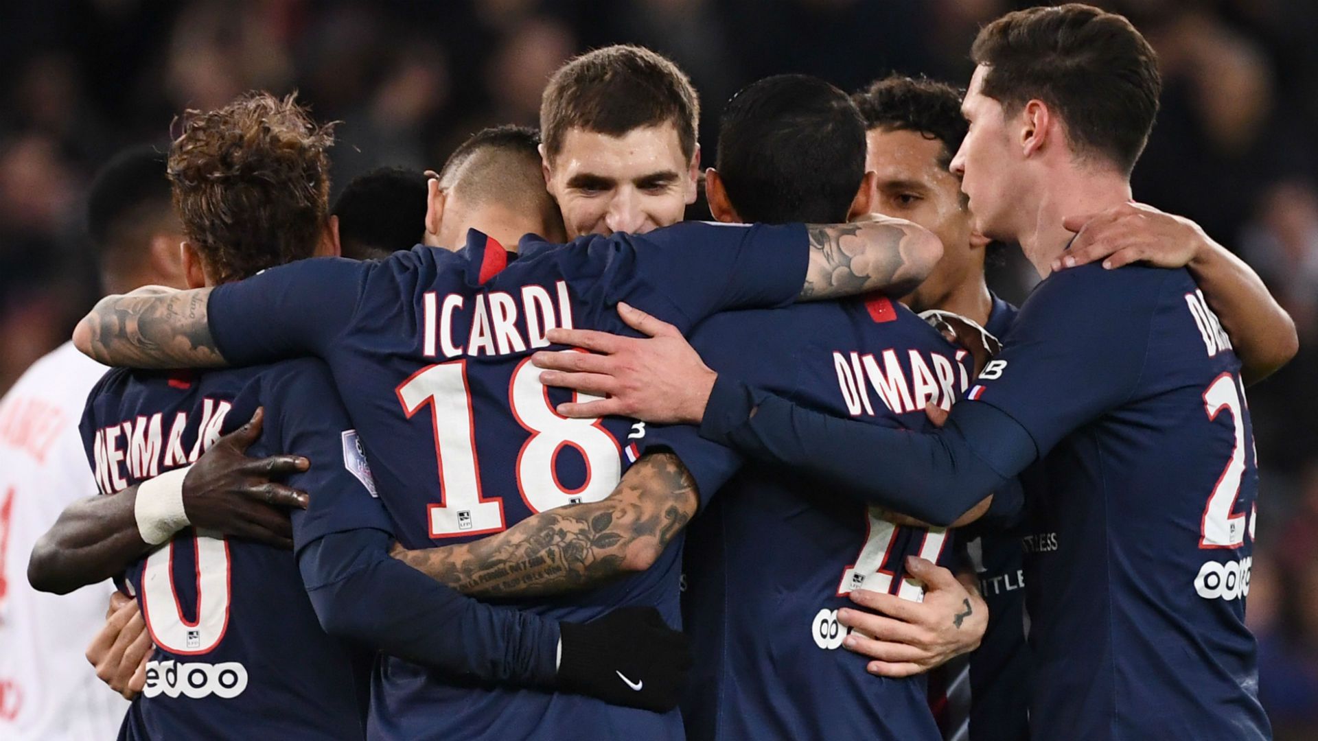 Mauro Icardi PSG Lille OSC Ligue 1 22112019