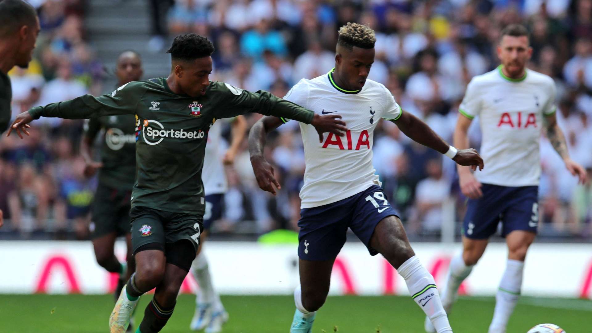Ryan Sessegnon Tottenham vs. Southampton