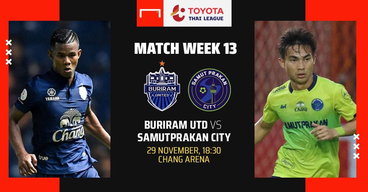 TOYOTA THAI LEAGUE PREVIEW : บุรีรัมย์ ยูไนเต็ด - สมุทรปราการ ซิตี้
