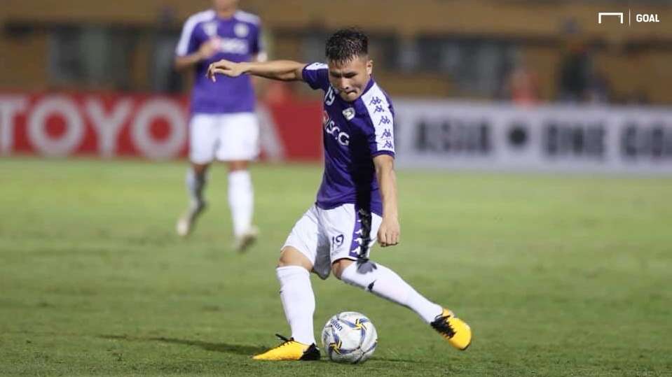 Nguyen Quang Hai Ha Noi FC vs Altyn Asyr AFC Cup 2019 Inter-zone Semi-Finals