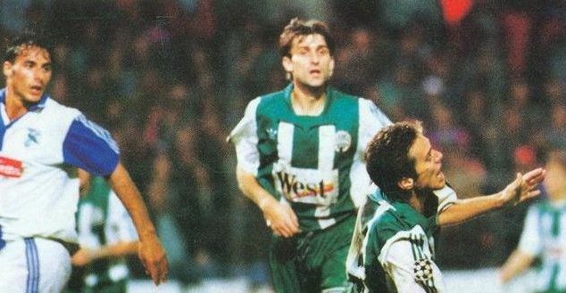 Ferencváros Grashoppers Vincze Ottó