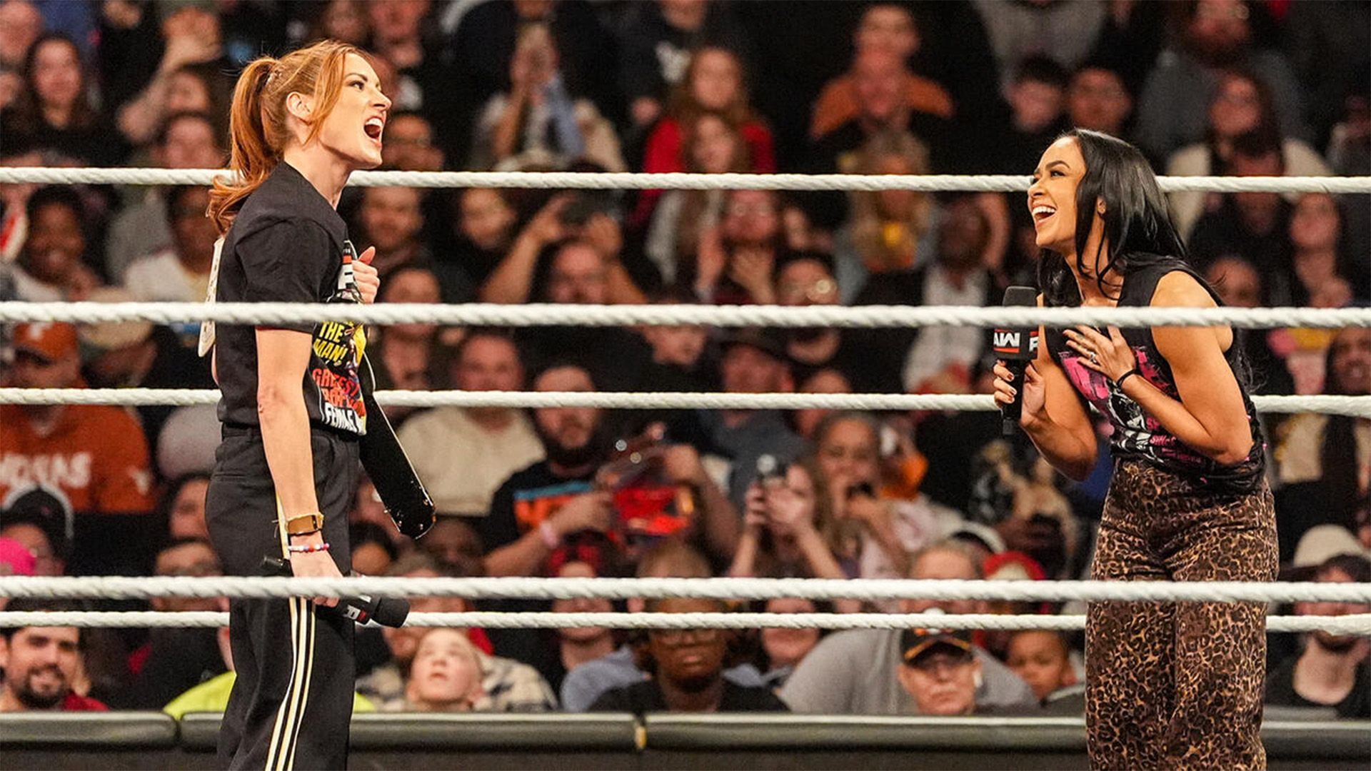 Becky Lynch AJ Lee