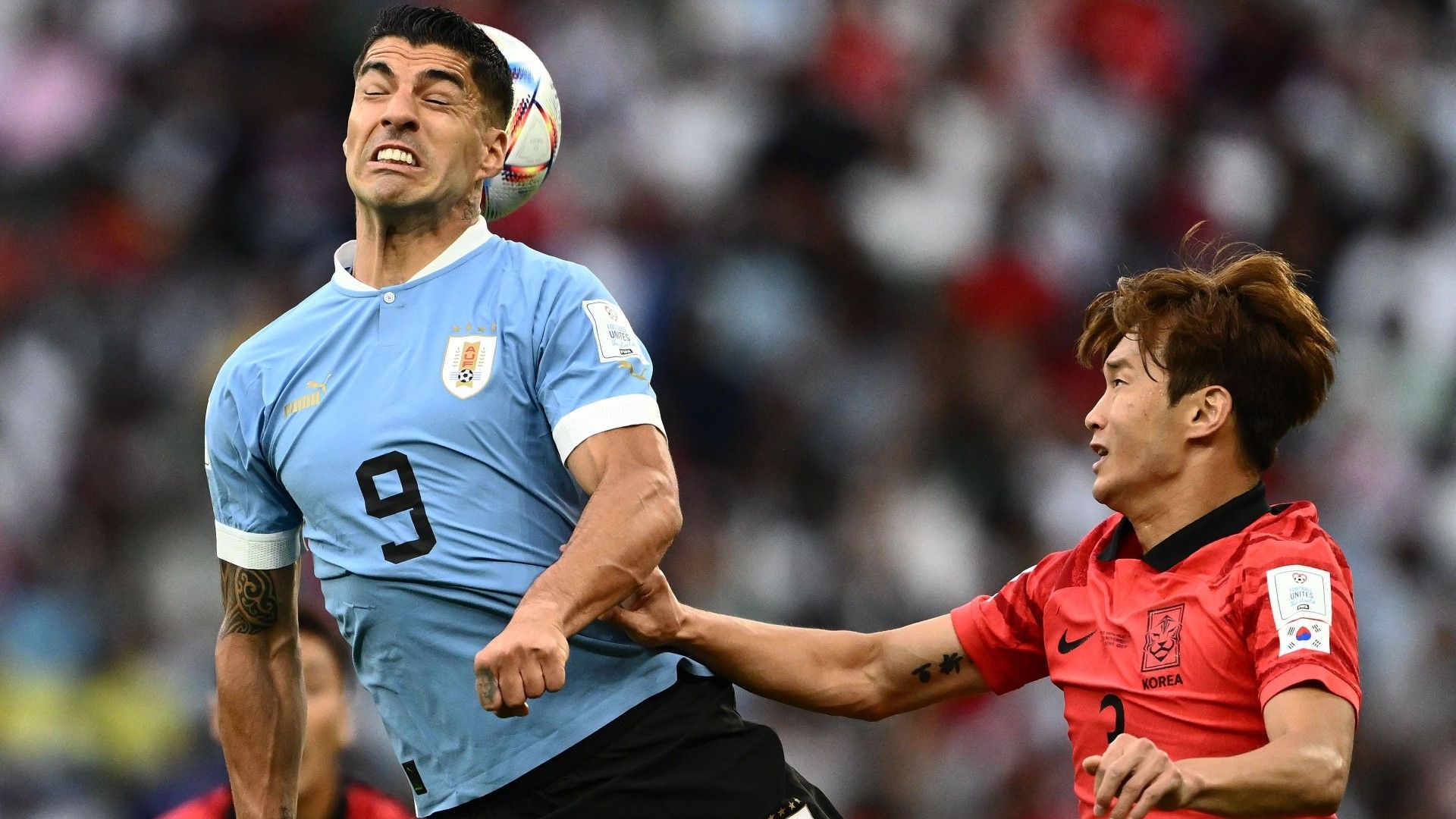 Suarez Uruguay South Korea
