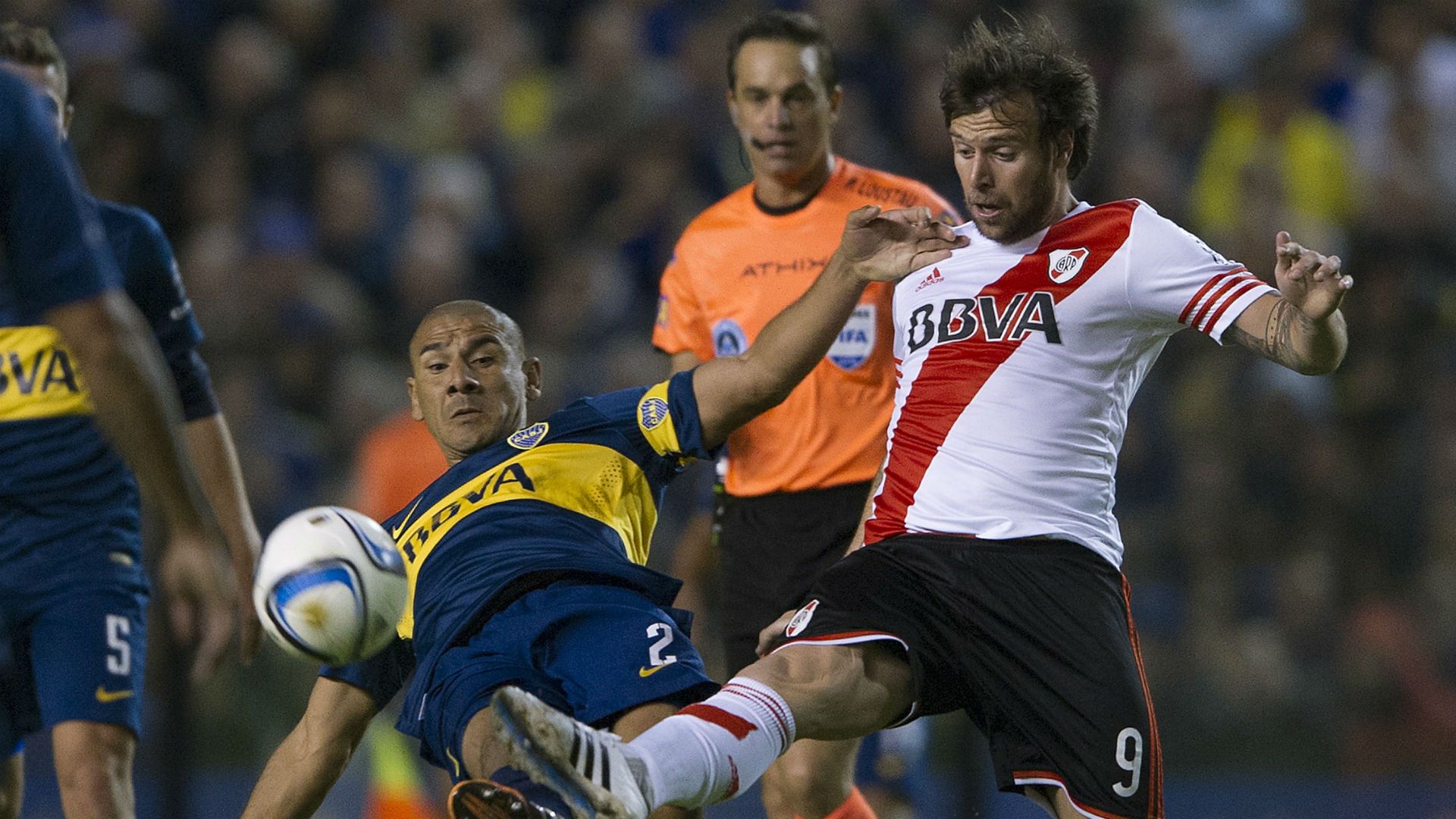 Daniel Diaz Fernando Cavenaghi Boca River 2052015