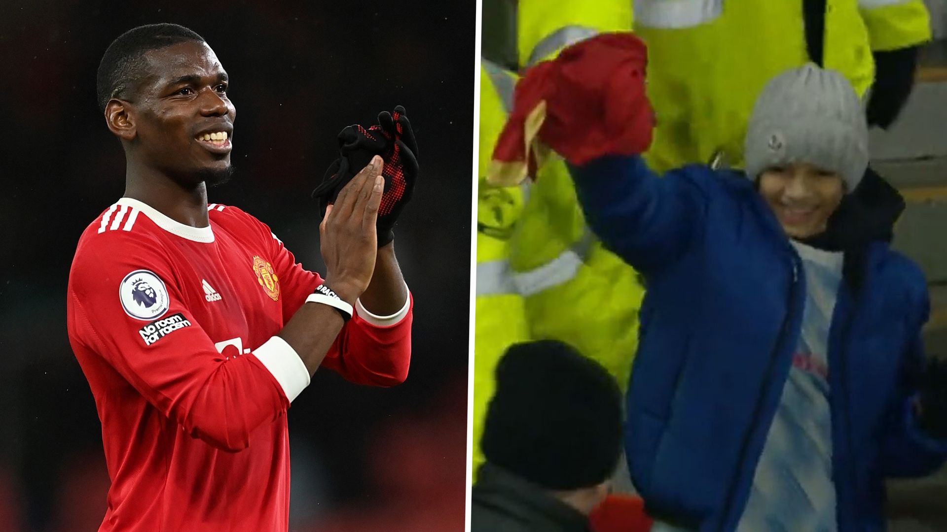 Paul Pogba Man Utd fan