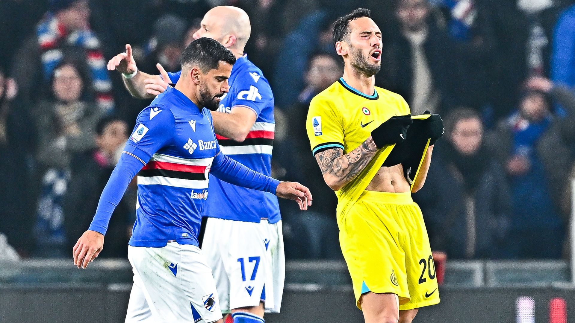 Rincon Calhanoglu Sampdoria Inter