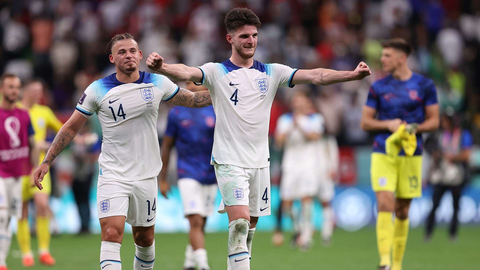 Kalvin Phillips Declan Rice England 2022