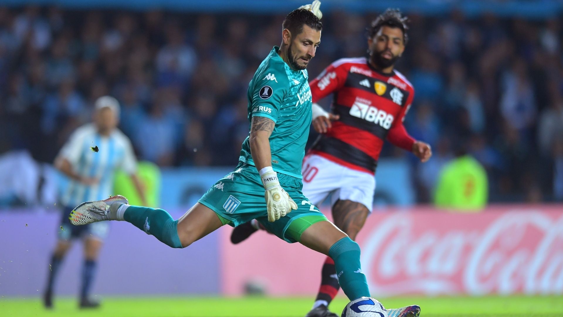 04052023 Flamengo Racing Gabigol y Gabriel Arias
