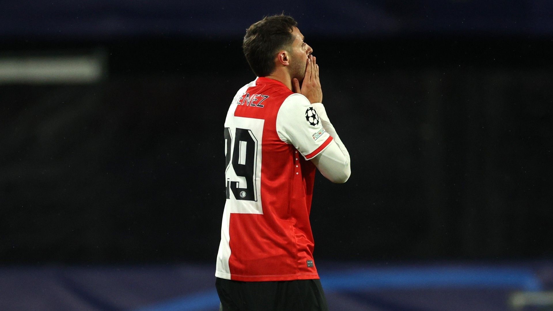 Santiago Giménez Champions League Feyenoord