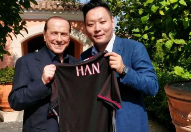 Silvio Berlusconi Han Milan