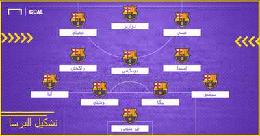خطة البرسا المتوقعة