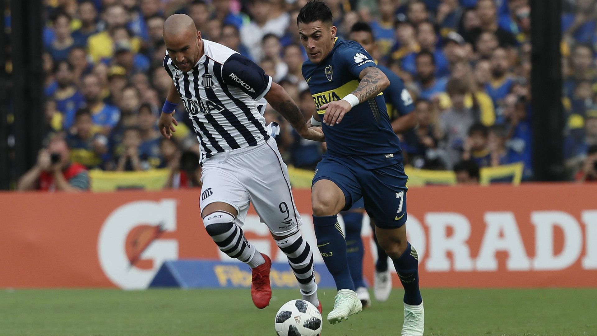 Cristian Pavon Junior Arias Boca Juniors Talleres Superliga Argentina 01042018