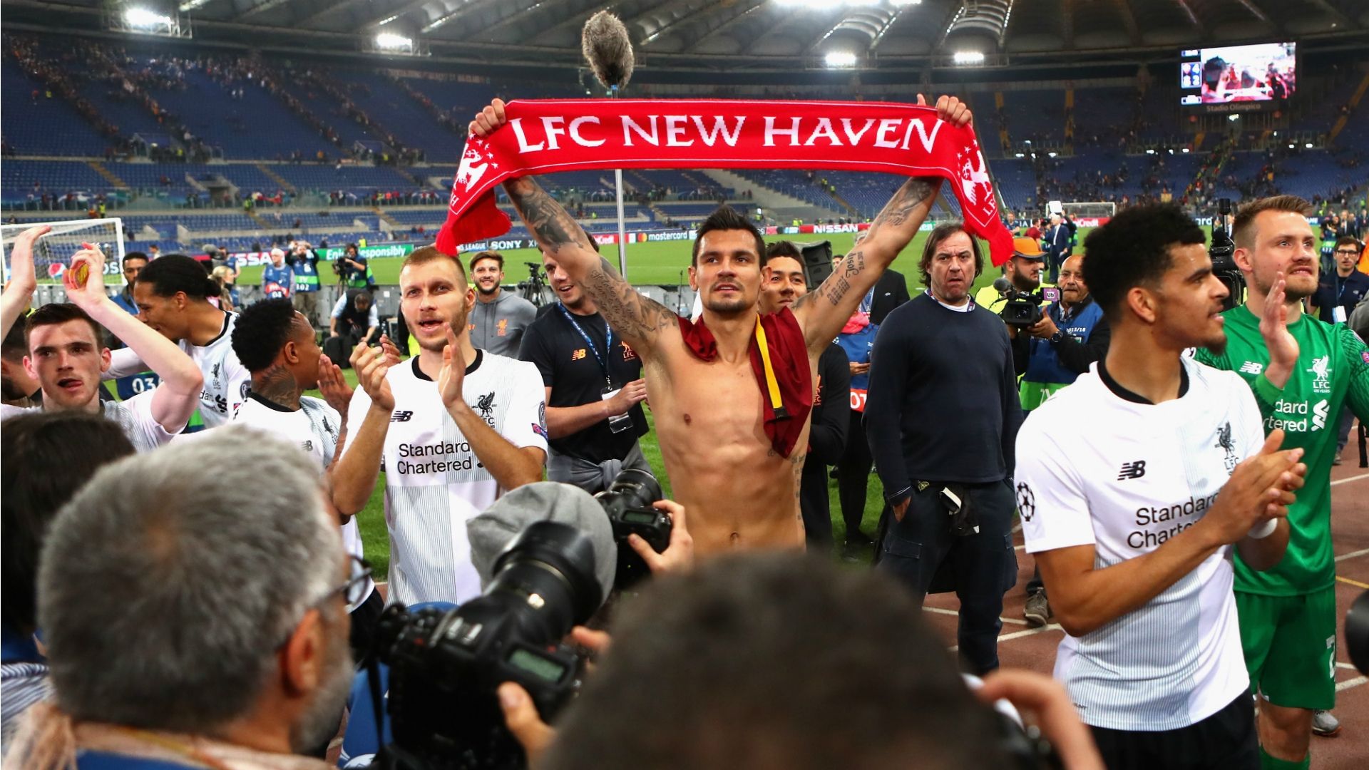 Dejan Lovren Roma Liverpool Champions league 02052018